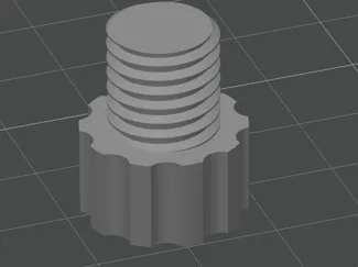 M12 12mm std pitch screw