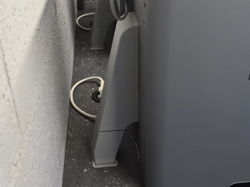 Poop chute cabinet (Ikea METOD)