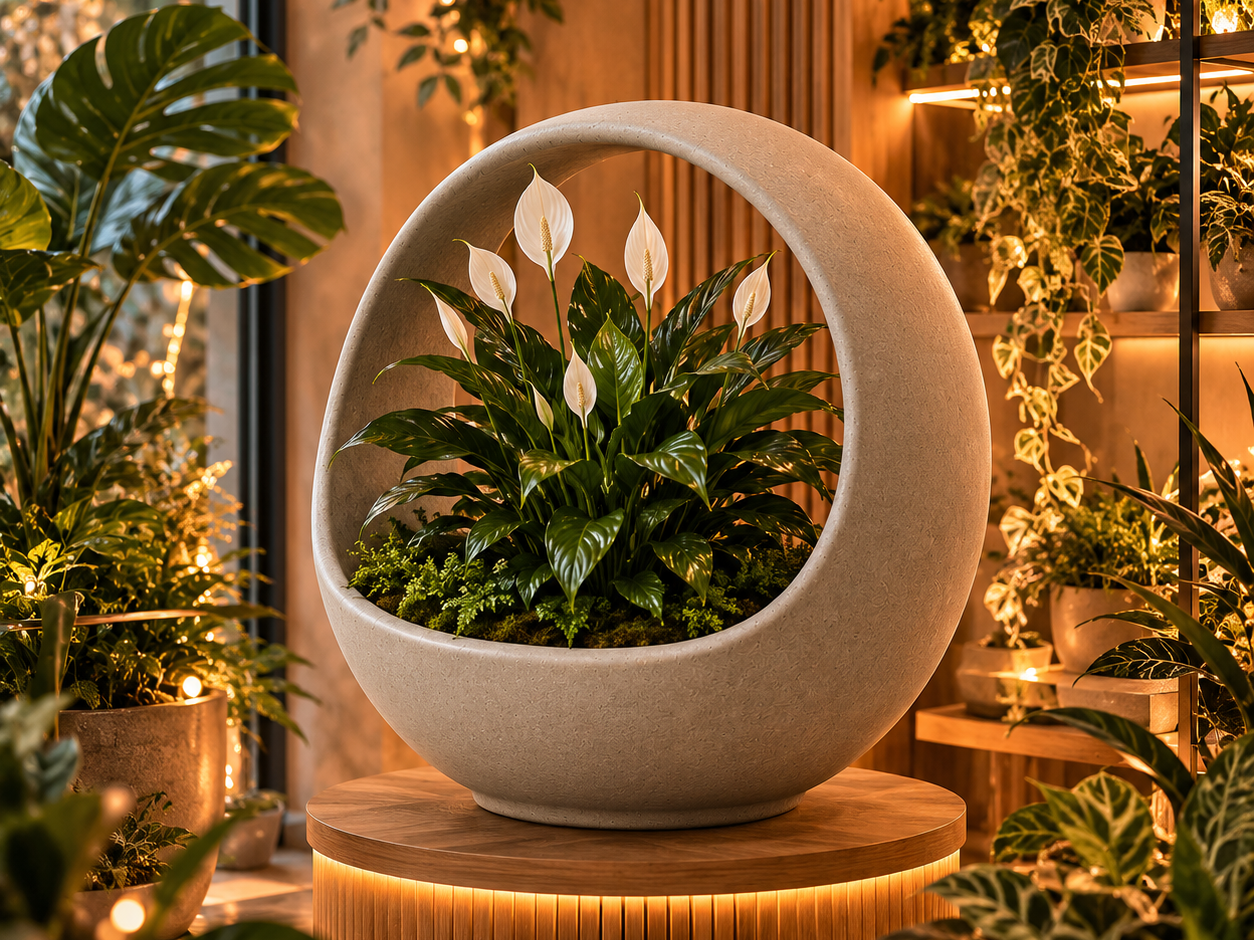 Circular O-Ring Planter