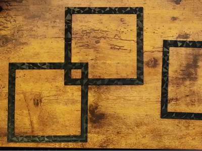 Frame Squares for Patent Hueforge Wall Art
