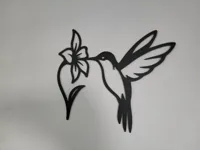 Décoration murale colibri — photo 4