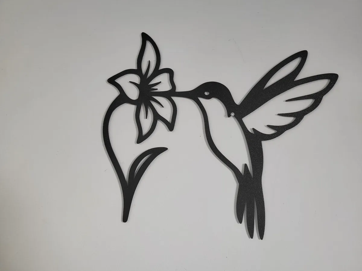 Décoration murale colibri