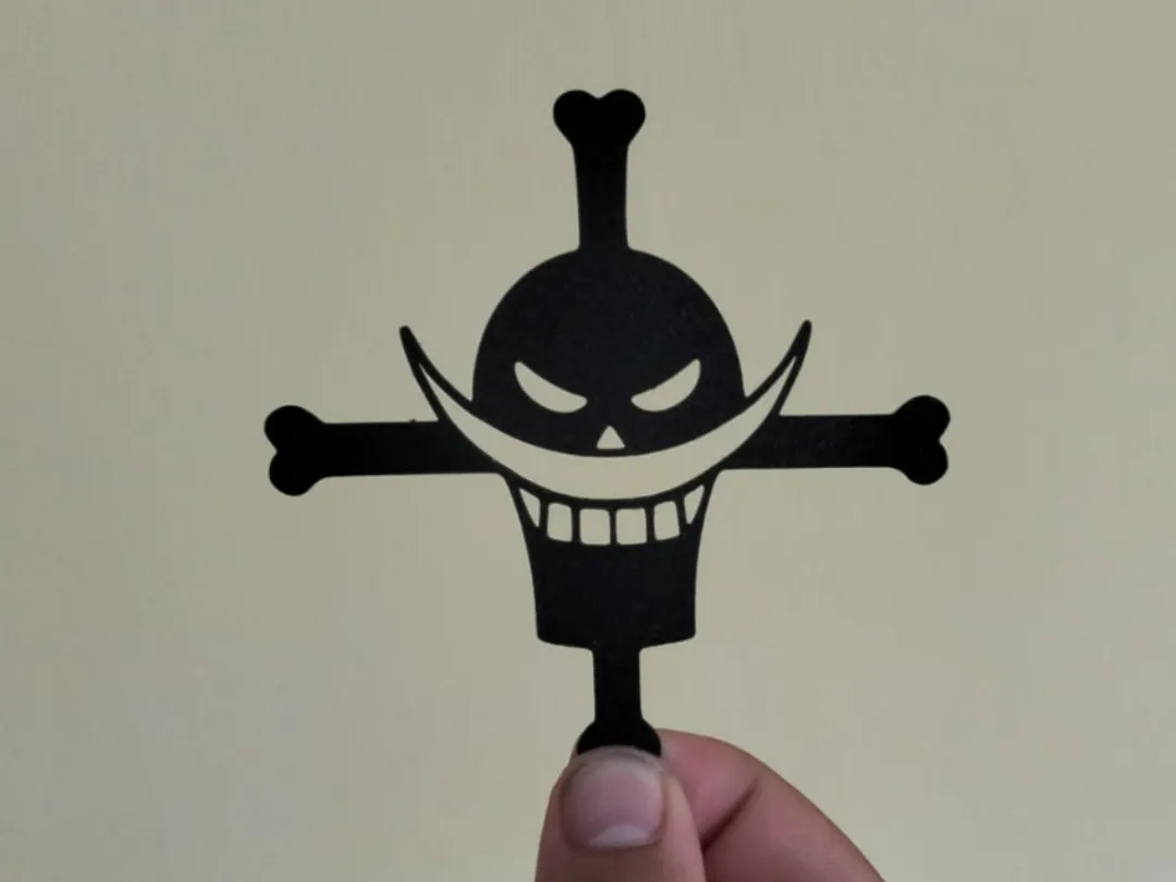 Logo mural Barbe Blanche (One Piece)