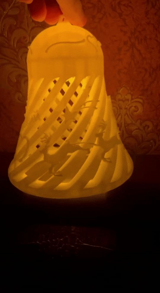 Festive Reindeer Christmas Bell (Tealight Holder)
