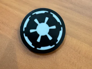 X1C Top Glass/AMS Handle with Imperial Cog