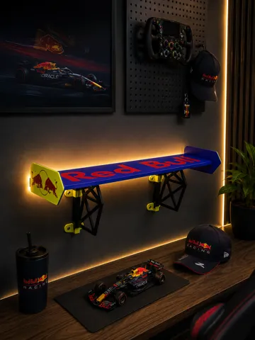 Estante o repisa: Red Bull Sportscar Rear Wing Shelf — vista de referencia 4