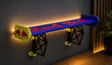 Estante o repisa: Red Bull Sportscar Rear Wing Shelf — vista de referencia 3