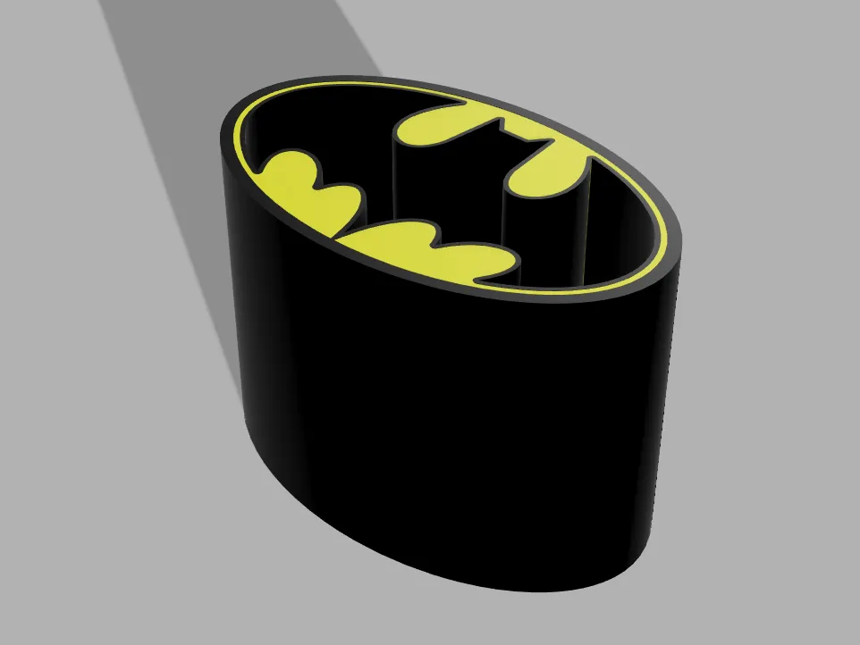 PORTA SPAZZOLINI BATMAN BATMAN TOOTHBRUSH HOLDER by verdenellialex