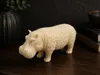 Detailed Hippopotamus Figurine normal size
