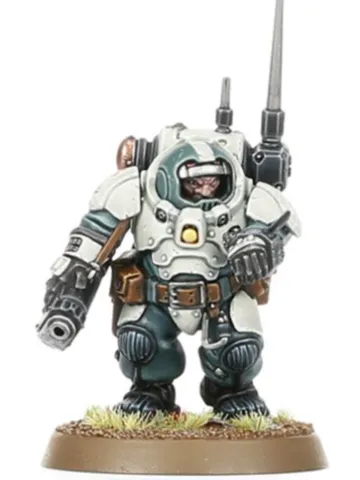Modelo para impresión 3D: Space dwarf with blaster — vista de referencia 2