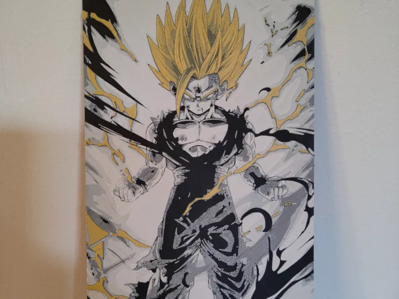 Son Gohan ssj2 Hueforge