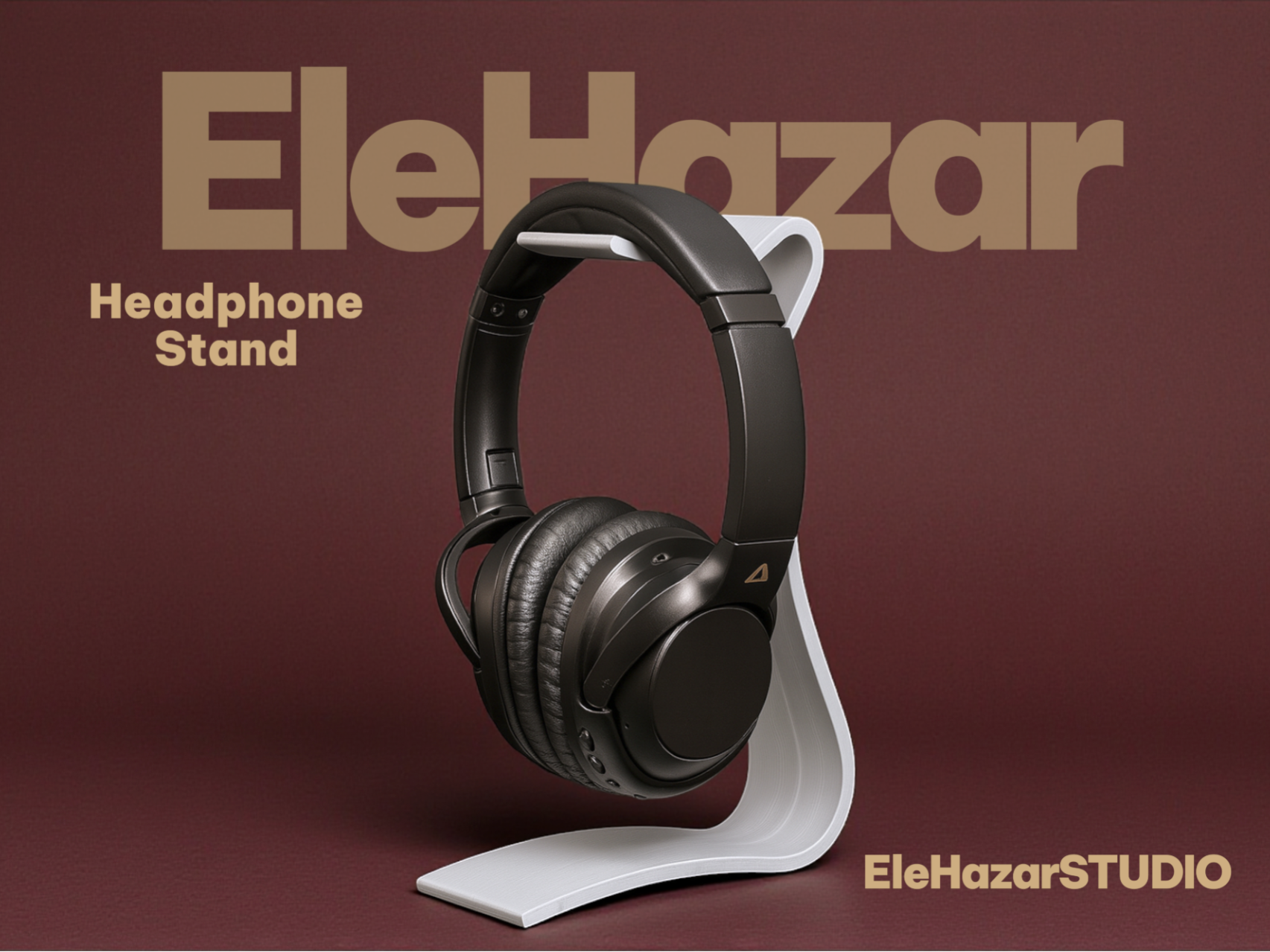 Simple Headphone Stand