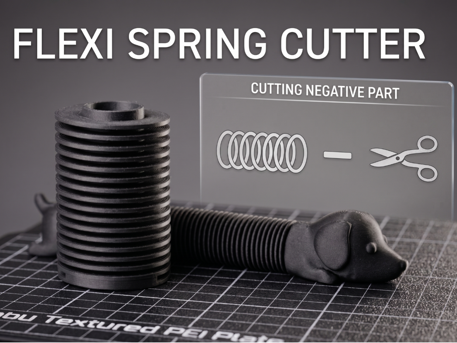 Flexi Spring Cutter Negative Part