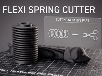 Flexi Spring Cutter Negative Part