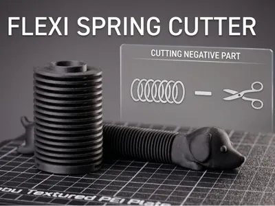 Flexi Spring Cutter Negative Part
