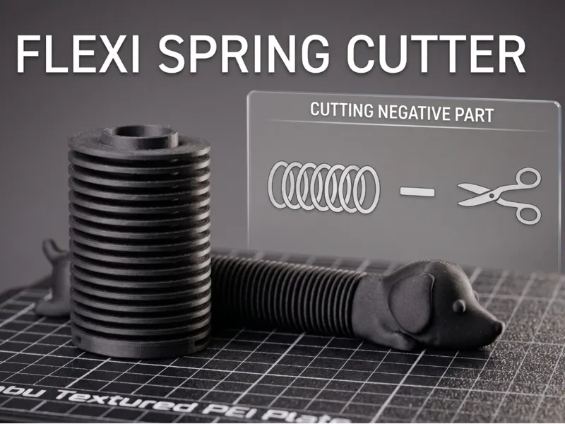 Flexi Spring Cutter Negative Part