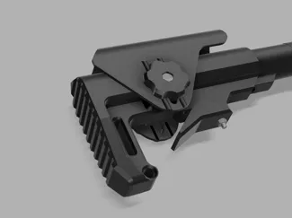 Adjustable Buttstock for AR buffertube