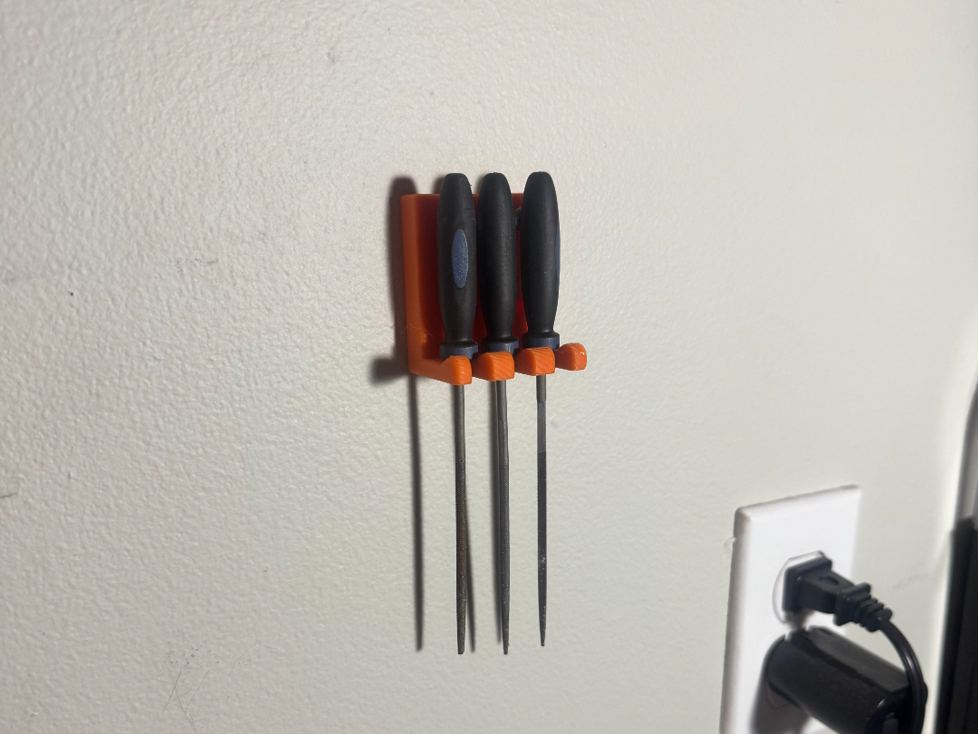Sanding File Wall Mount