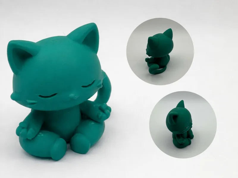 Zen Cat – calm meditating kitty