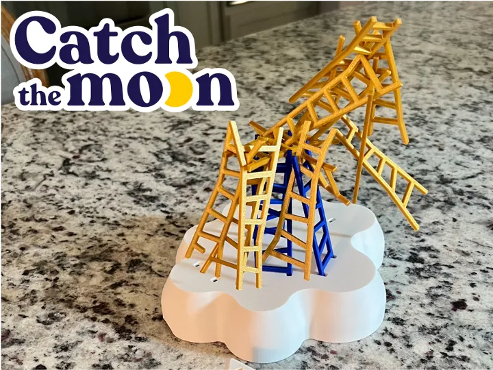 Catch The Moon Ladder Stacking Balance Board Game