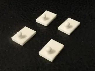 Eckklammer für Schilder (bis 3,5 mm, ohne Bohren)