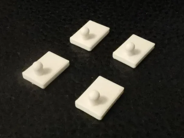 Eckklammer für Schilder (bis 3,5 mm, ohne Bohren)