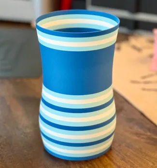 Striped Vase