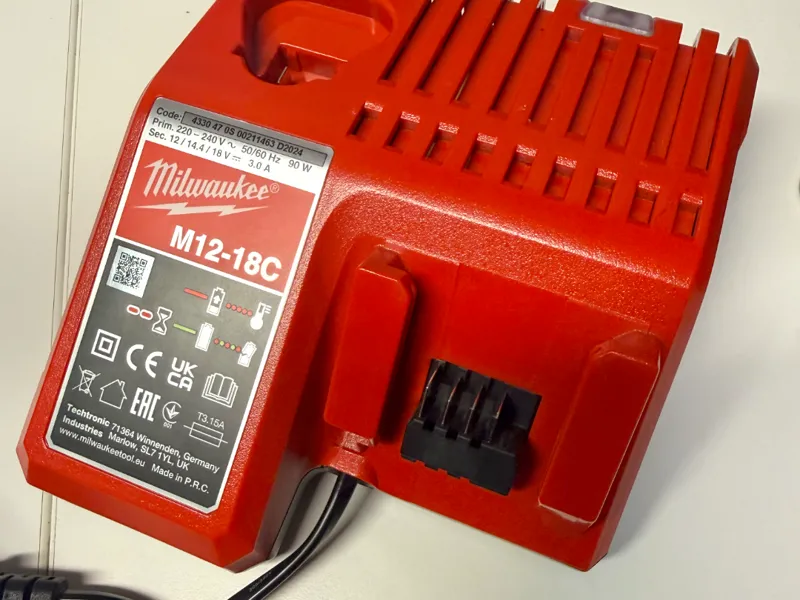 Milwaukee M12-18C charger mount