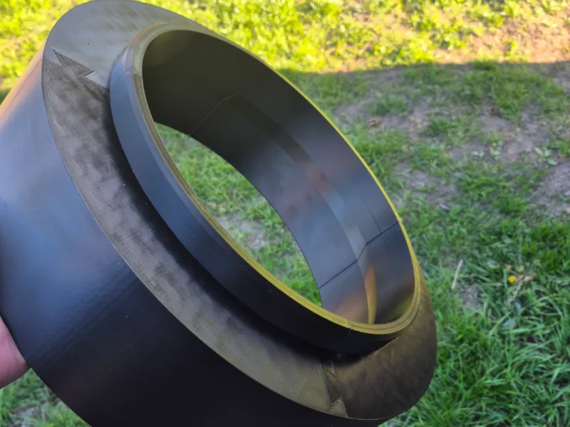Drainage well extension ring