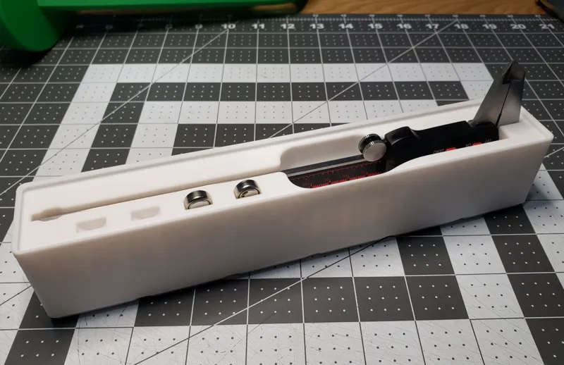 Gridfinity Bin - Caliper Holders/Bin 1x6