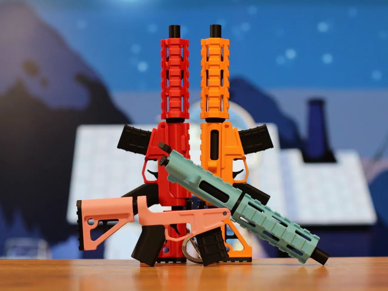 AR-15 / M4 Pocket Rifle – Bolt-Action Toy view 3