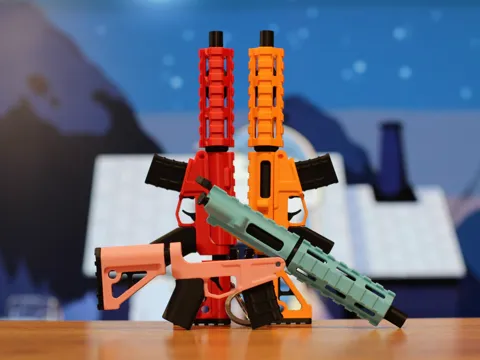 AR-15 / M4 Pocket Rifle – Bolt-Action Toy view 3