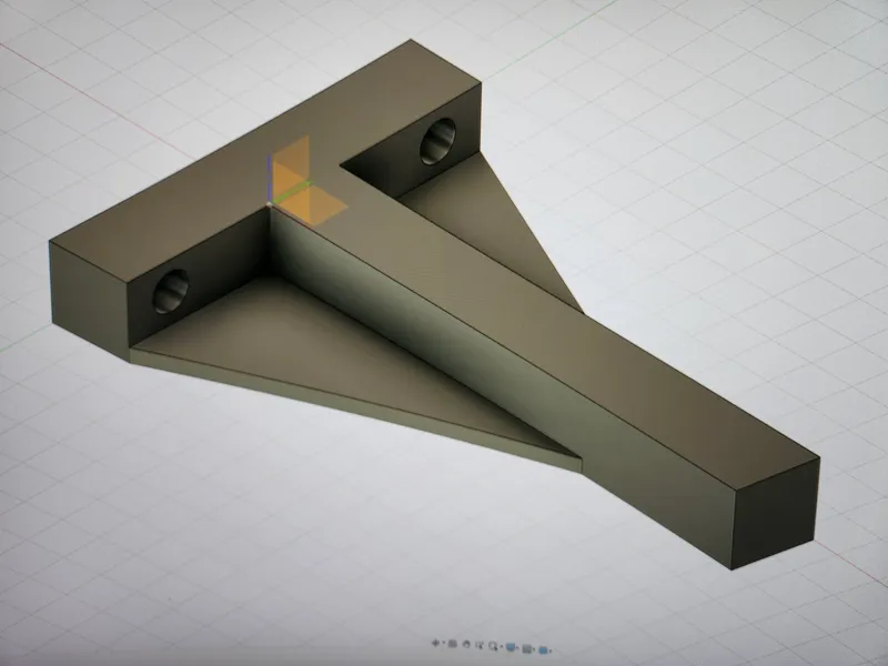 RC plane motor mount