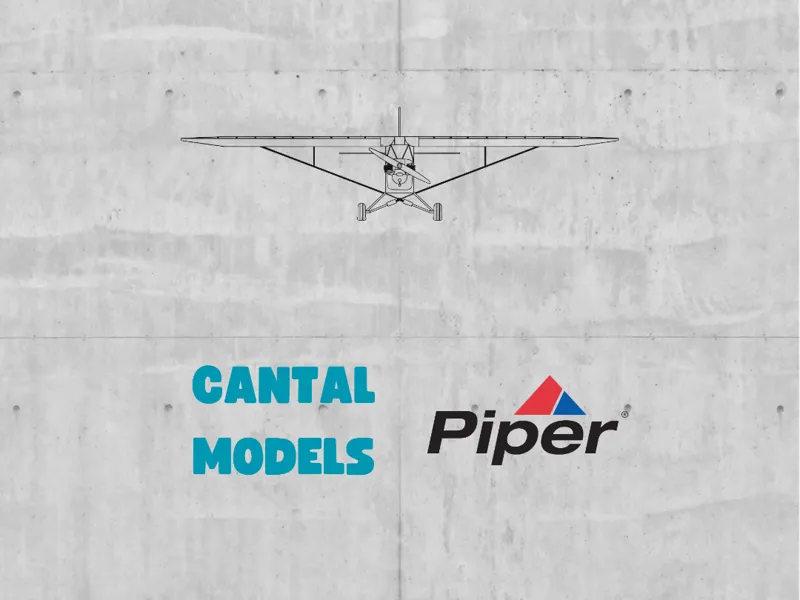 PIPER J-3 CUB #2 | 2D WALL ART