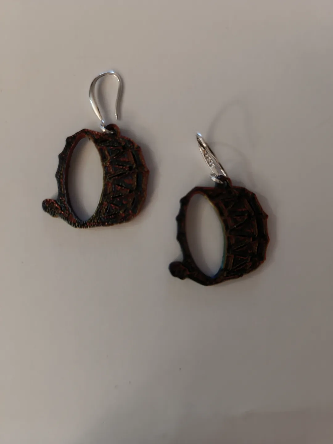 Pendientes bombo view 2