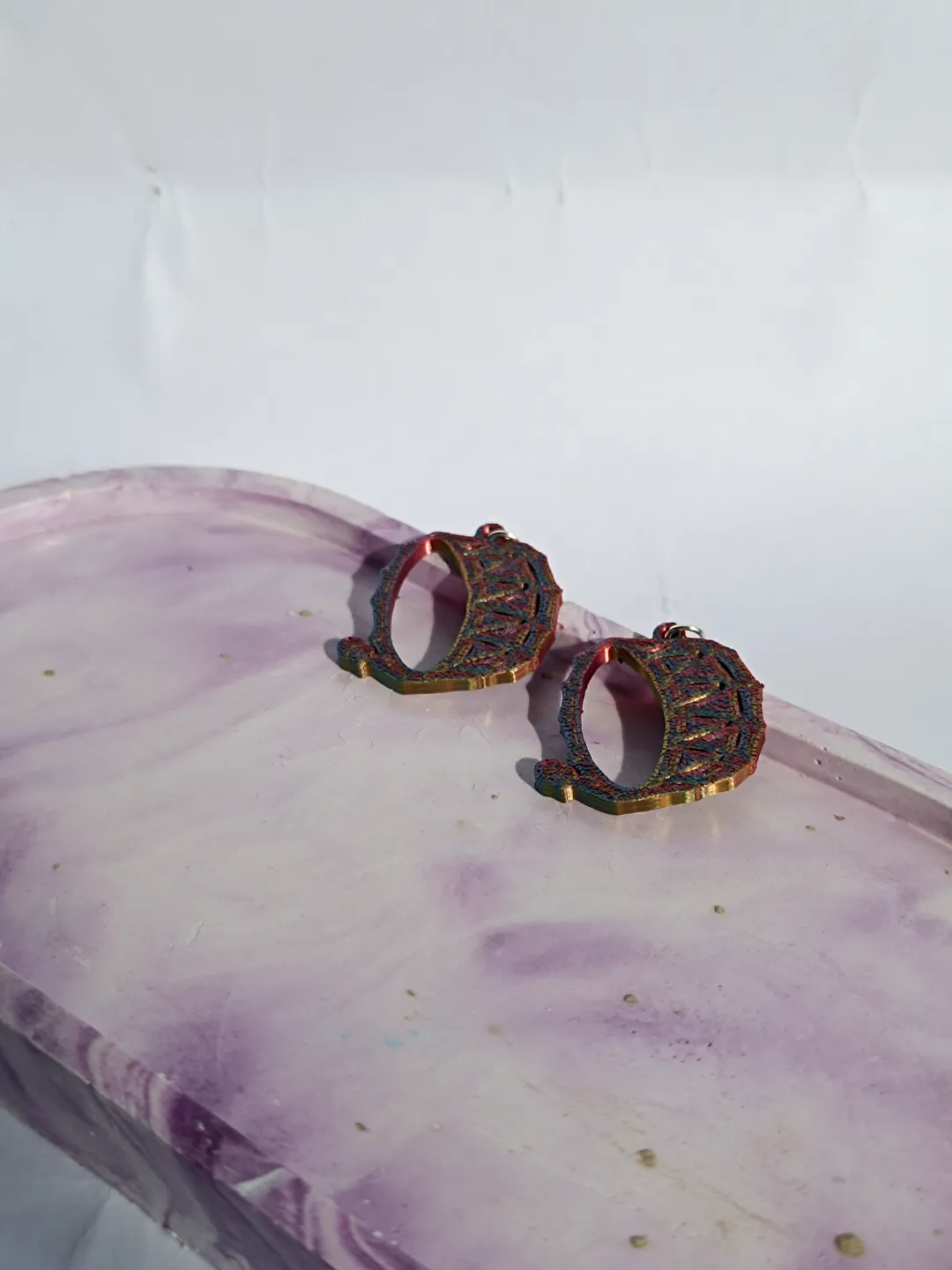 Pendientes bombo view 3