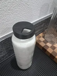 0.2mm layer, 2 walls, 15% infill für 750ml Flasche