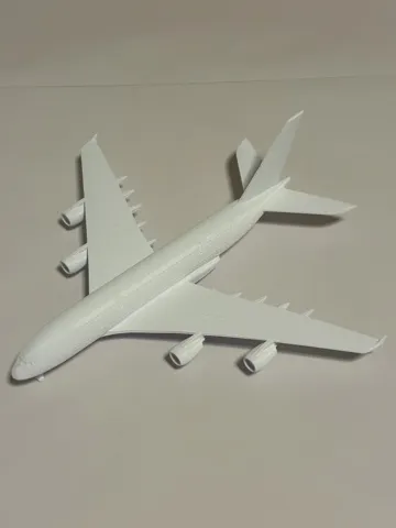 Modelo para impresión 3D: 1:400 scale Airbus A380 — vista de referencia 2