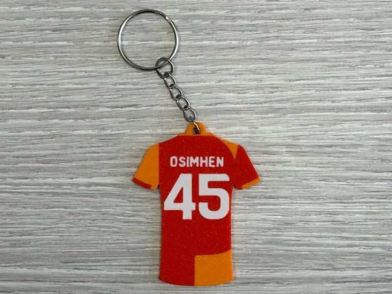 Victor Osimhen Jersey Keychain – Galatasaray SK