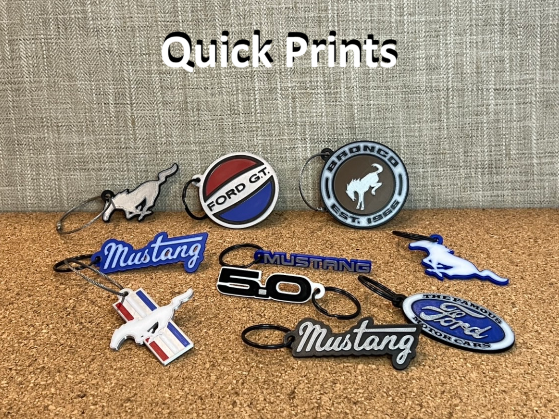 FORD Keychain Collection