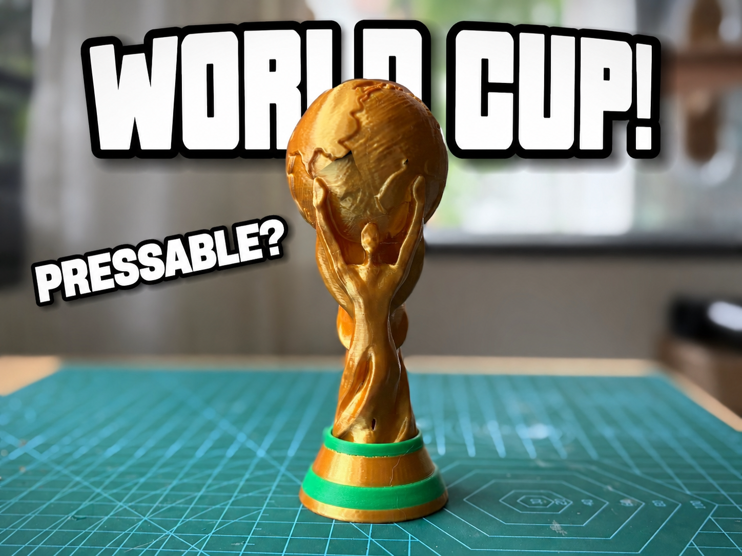World Cup Trophy Clicker Toy–MX Switch Compatible