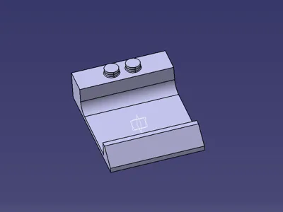 Brick nameplate holder compatible with denmark OEM