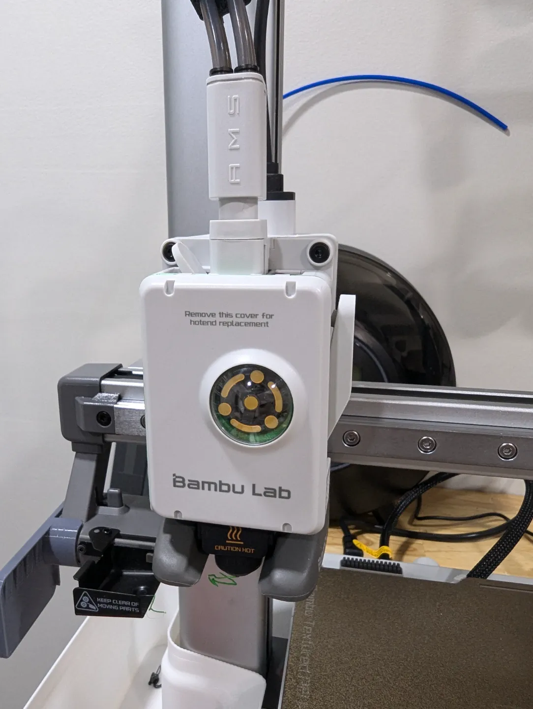 Magnetic Adapter for A1 Extruder Cover view 2