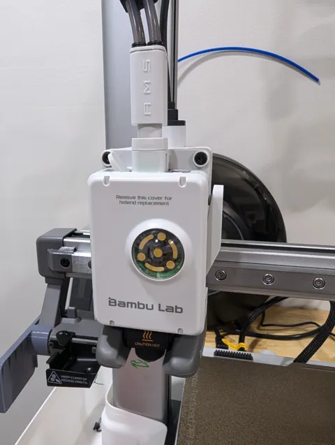 Magnetic Adapter for A1 Extruder Cover view 2