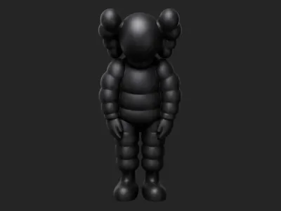Kaws "What Party" Companion - easy fast print