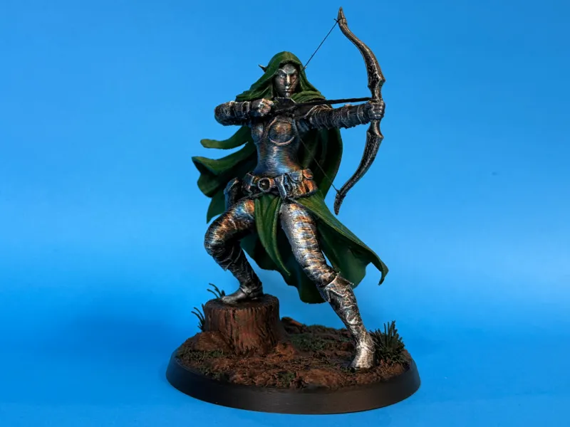 Elf Ranger -single color