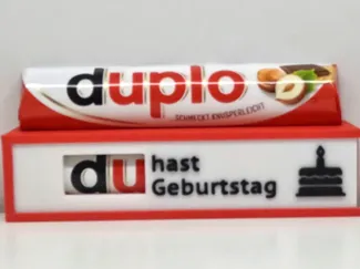 DUplo Box "Du hast Geburtstag" Geschenk