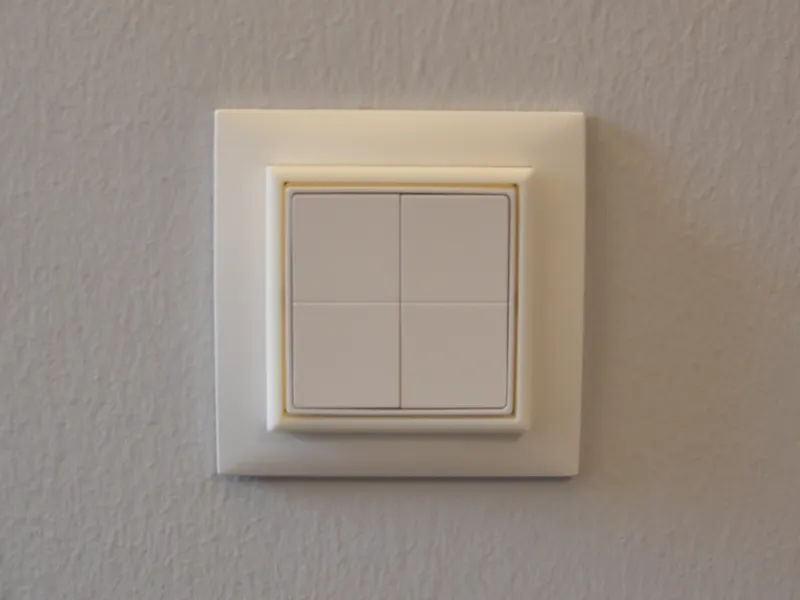 Rahmen für Shelly BLU Wall Switch 4 an Berker S1