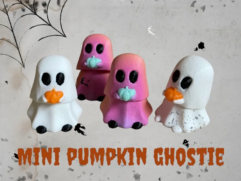 Mini Flexi Pumpkin Ghostie
