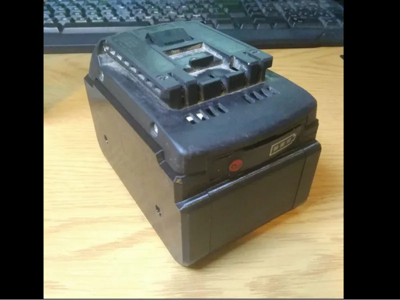 Bosch 18V professional 10Ah conversion